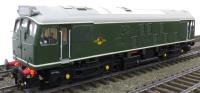 Class 25 in unnumbered BR Green with no warning panels - Exclusive to Tower Models