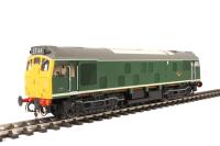 Class 25/1 in BR Green with full yellow ends (unnumbered)