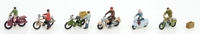 259527 Motorcycle and Bicycle Set - pack of 9