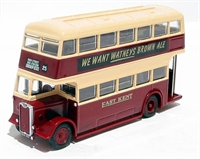26312 Guy Arab II 1940s utility 1940's d/deck bus "East Kent".