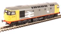 Class 26/1 26040 in BR railfreight grey with red stripe