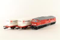 26599 Class BR233 'Finanzpr+ñsentation 2014' Train Pack of the German DB - Special Edition for DB Schenker - DCC Sound Fitted