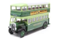 27209B Country Green Leyland Titan TD1 'Brooklands' with open staircase