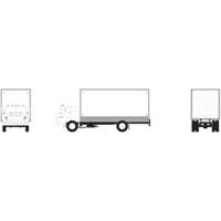 2741 Ford C Box Van, White
