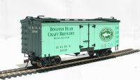 27471 American billboard reefer freight car in Dogfish Head Craft Brewery livery