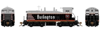 27510 SW1200 EMD of the Chicago Burlington and Quincy #9273 - digital sound fitted