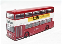 28002 DMS type Daimler Fleetine d/deck bus "Warrington Borough Transport"