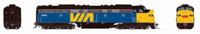 28043 E8A EMD 1800 of the Via Rail Canada 