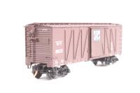 28170 40' wood sheathed outside braced boxcar of the Western Pacific - bcr with white lettering 26072