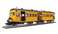 28460 Rail Bus & Trailer With Interiors Pocahontas Lumber Co. (DCC fitted)