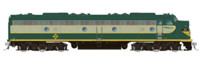 28551 E8A EMD 821 of the Erie - digital sound fitted
