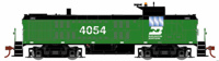 28680 RS-3 Alco 4056 of the Burlington Northern 
