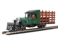 29157 Rail Truck with accessories Greenbrier & Big Run Lumber (Green)