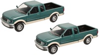 2947 1997 Ford F-150 Pickups, Green/Tan 2947 1997 Ford F-150 Pickups, Green/Tan