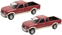2948 1997 Ford F-150 Pickups, Red/Tan 2948 1997 Ford F-150 Pickups, Red/Tan