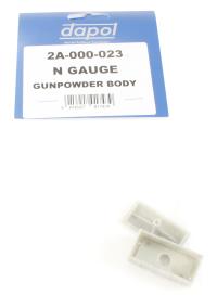 2A-000-023 Unpainted body for 4-wheel gunpowder van