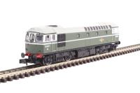 Class 33/0 D6571 in BR green with no yellow panel - Digital fitted
