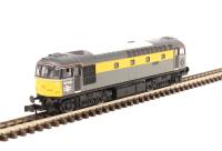 Class 33/0 33046 "Merlin" in BR civil engineers 'Dutch' livery - Digital fitted