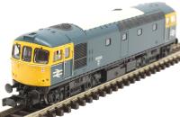 Class 33/0 33020 in BR blue