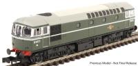 Class 33/0 D6509 in BR green with bodyside white stripe & no yellow ends - Digital fitted
