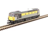 Class 33/1 33103 in BR civil engineers 'Dutch' livery - Digital fitted