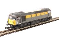 Class 33/1 33103 in BR civil engineers 'Dutch' livery