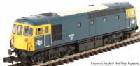Class 33/1 33107 in BR blue