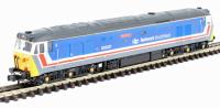 Class 50 50037 "Illustrious" in original Network SouthEast livery - Digital sound fitted
