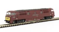 Class 52 'Western' D1029 "Western Legionnaire" in BR maroon with small yellow panel - Digital fitted