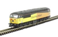 Class 56 56105 in Colas Rail Freight orange, yellow & black (Doncaster built) - Digital fitted
