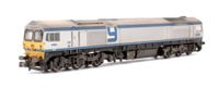 2D-005-000W Custom Weathered Class 59 #59005 Kenneth J Painter Foster Yeoman Silver Livery Diesel Locomotive