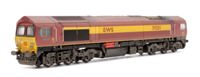 2D-005-006W Custom Weathered Class 59 59201 EWS “Vale of York” Diesel Locomotive
