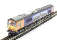 Class 66 66709 "Sorrento" in MSC/GBRF blue & orange - Digital fitted