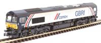 Class 66/7 66780 "The Cemex Express" in GB Railfreight / Cemex livery - Digital fitted