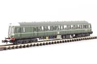 Class 121 'Bubble Car' W55027 in BR green with speed whiskers