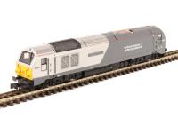 Class 67 67014 "Thomas Telford" in Wrexham and Shropshire livery - Digital fitted
