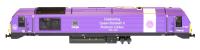 Class 67 67007 "Celebrating Queen Elizabeth II Platinum Jubilee" in DB Cargo UK Platinum Jubilee purple - Digital fitted
