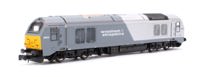 Class 67 67010 "Charles Darwin" in Wrexham and Shropshire livery - Exclusive for WSMR sold on-board train