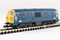 Class 22 6326 in BR blue with full yellow ends - Digital fitted