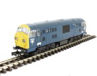 Class 22 D6318 in BR blue with full yellow ends