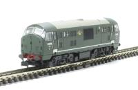 Class 22 D6326 in BR green with no yellow panels & disc headcodes