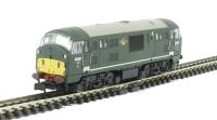 Class 22 D6327 in BR green with amended yellow panels & disc headcodes