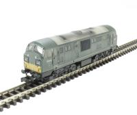 Class 22 D6315 in BR green (pre-TOPs font numbering) - weathered