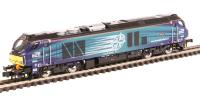 Class 68 68002 "Intrepid" in Direct Rail Services blue - Digital sound fitted