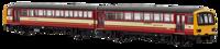 2D-144-001D Class 144 2 Car DMU 144011 West Yorkshire PTE Metro Red/Cream - DCC Fitted