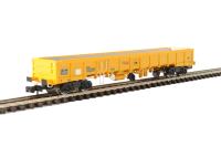 JNA 'Falcon' bogie ballast wagon in Network Rail yellow - NLU29076