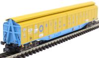 Cargowaggon bogie ferry wagon in Blue Circle livery - 33 80 279 7669-9