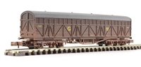 2F-023-006 Siphon H milk wagon in GWR livery - 1430 - weathered
