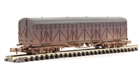 2F-023-008 Siphon H milk wagon in BR livery - 1434 - weathered