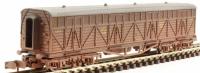 Siphon G milk wagon in GWR brown - 1477 - weathered